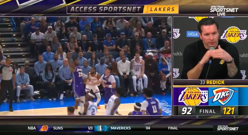 Редик: Я беру на себя часть ответственности за хаос в охране, и игра команды в этой поездке была не очень хорошей