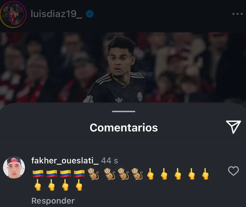 👀После того, как Ашраф был атакован в Лиге чемпионов, социальные сети Диаша подверглись нападкам с расовой дискриминацией.