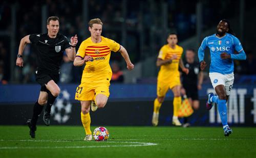 Голевая передача против ФК Барселона