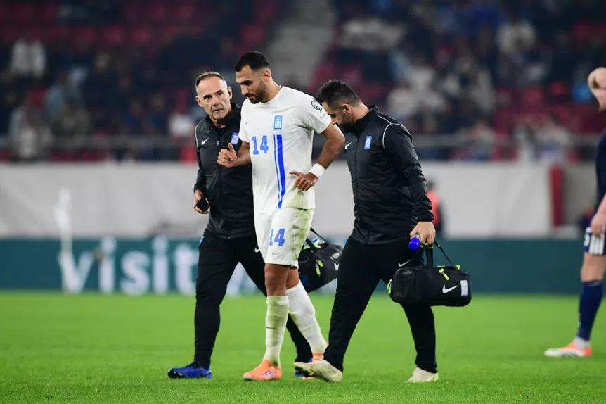 Португальские СМИ: Павлидис выбыл из сборной Греции из-за травмы и пропустит матч с Беларусью