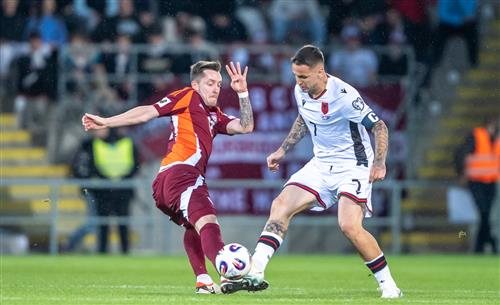 Латвия против Албании